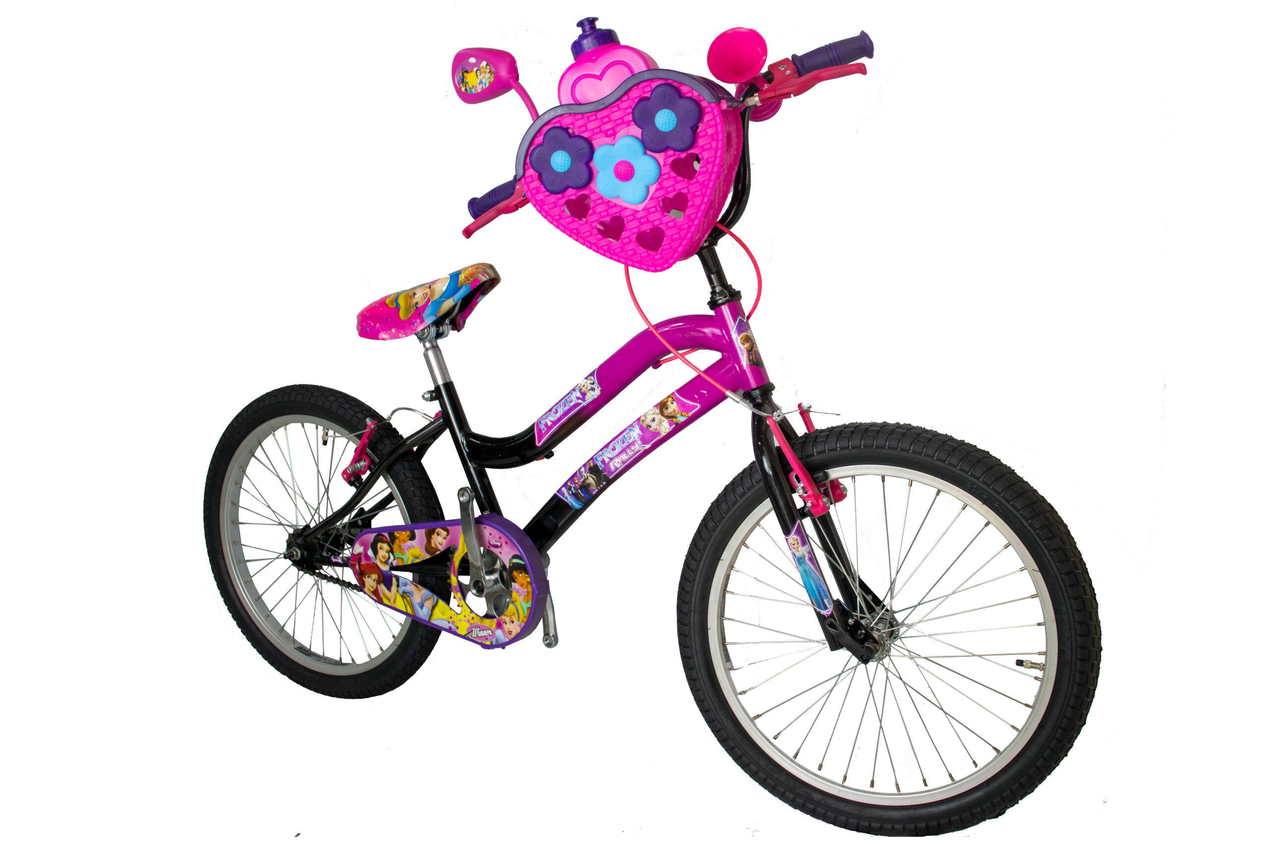 Bicicleta de niña Lola de 16 Pulgadas – Colores Menta con Rosa